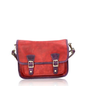 Robel women's leather handbag - red