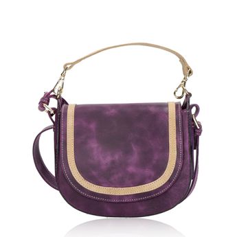 Robel women's leather bag - purple