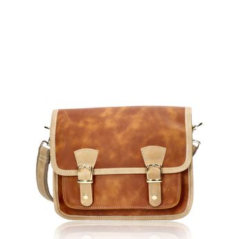 Robel women's leather handbag - brown