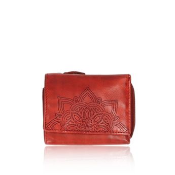 Robel women's leather practical wallet - red