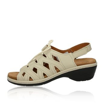 Robel women´s leather sandals - beige