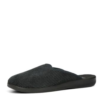 Robel men's comfort slippers - black