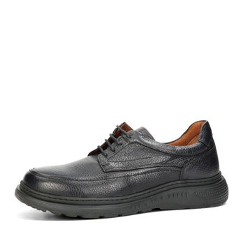 Robel men's leather low shoes - black