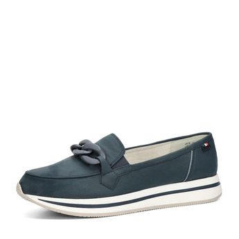 s.Oliver women&#039;s comfortable low shoes - blue