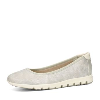 s.Oliver women's comfortable ballerina shoes - beige