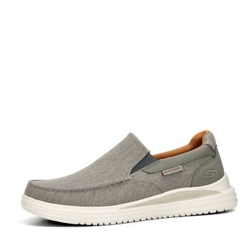 Skechers men's comfortable low shoes - grey/brown