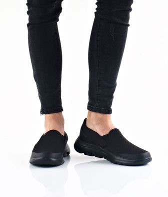 Skechers men´s comfort slip-on sneakers - black