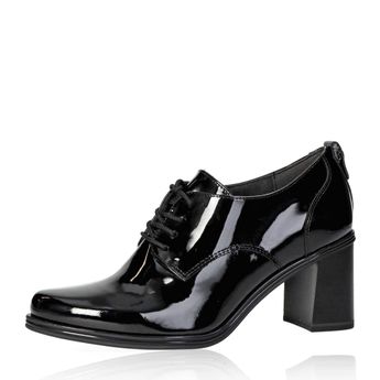 Tamaris women´s shiny low shoes - black