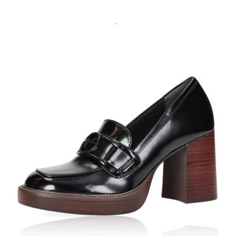 Tamaris women's stylish low shoes - black