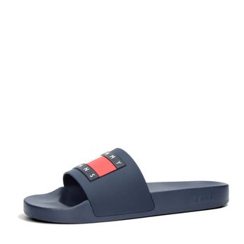 Tommy Hilfiger women's classic flip-flops - dark blue