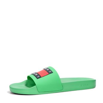 Tommy Hilfiger men's classic slippers - green