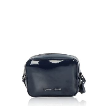 Tommy Hilfiger women's patent leather bag - dark blue