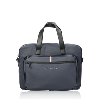 Tommy Hilfiger men's laptop bag - dark blue
