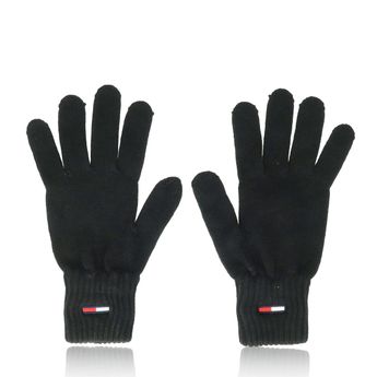 Tommy Hilfiger Mens Classic Gloves - Black