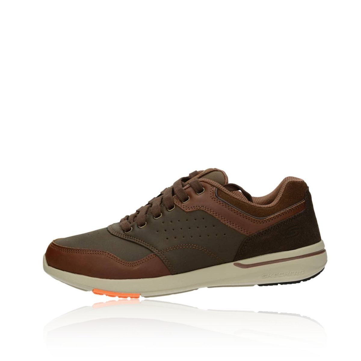 Skechers men´s comfortable sneakers brown | Robel.shoes